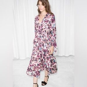 & Other Stories Wrap Dress size 12